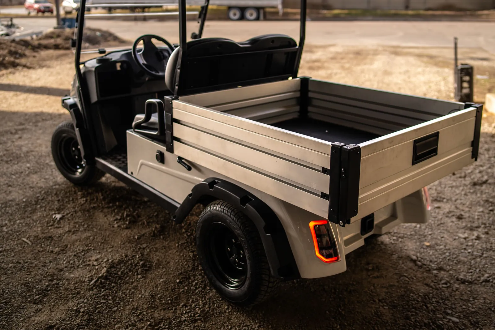 Denago Oxen utility cart with cargo bed