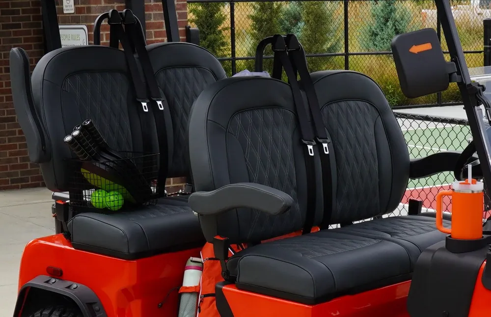 Premium seats on the Denago Rover XL
