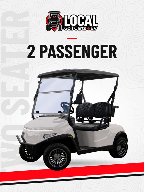 2 Passenger golf cart