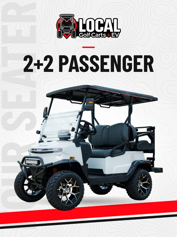 2+2 golf cart