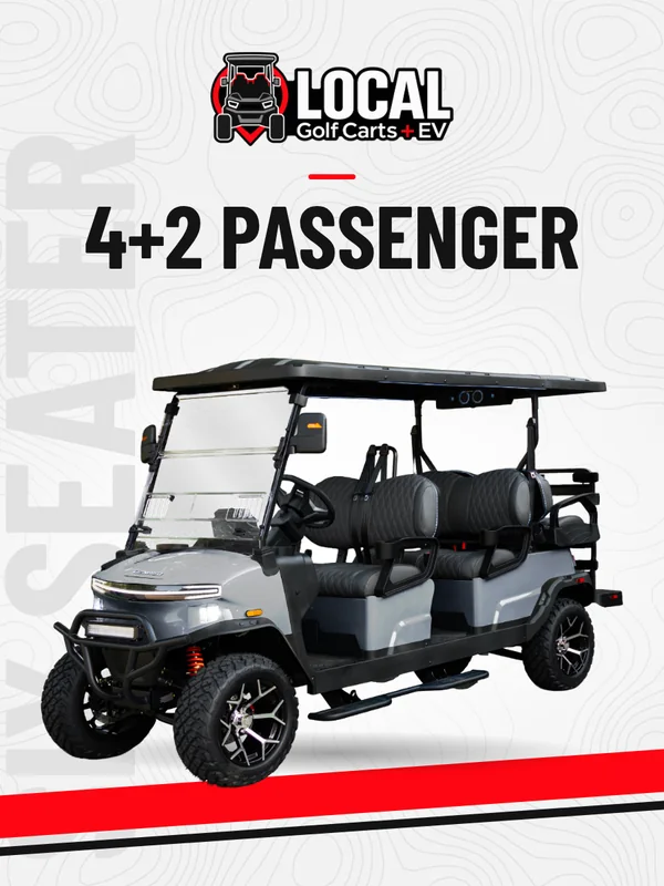4+2 golf cart