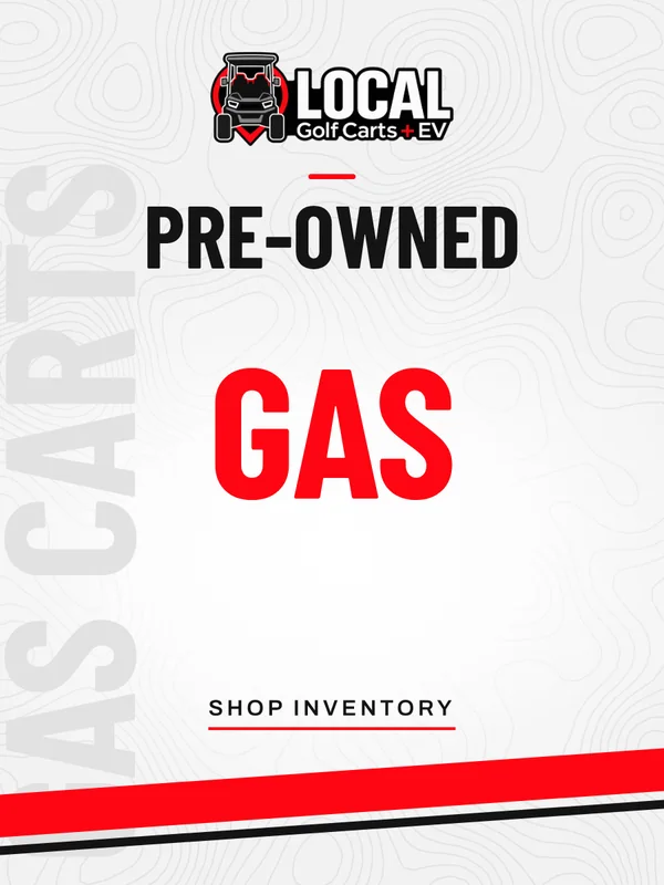 Gas golf cart
