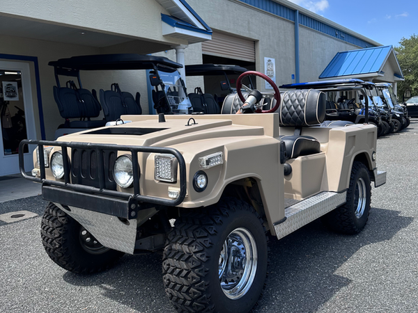 Custom golf cart build