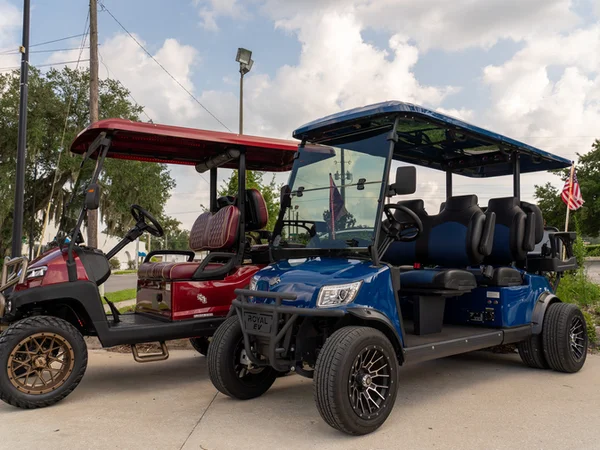 Custom golf cart build