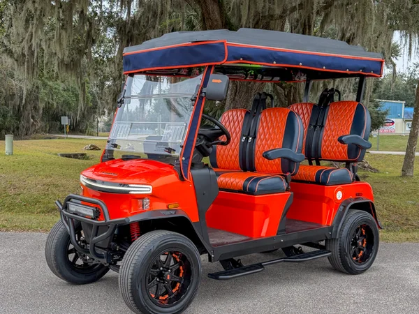 Custom golf cart build