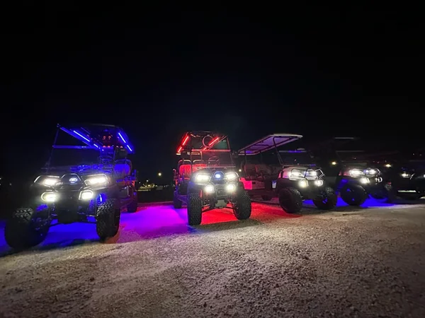 Custom golf cart build